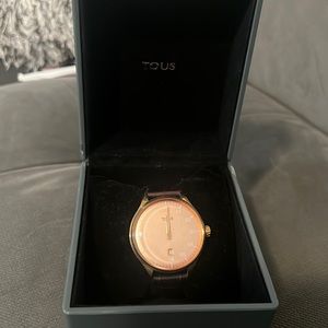 Steel 1920 Watch with Leather Strap - Tous